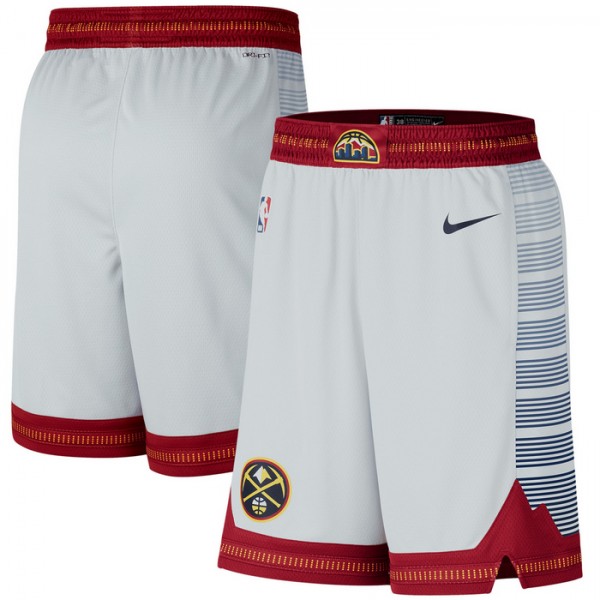 Denver Nuggets NBA Shorts Nike 2022-23 City Edition Swingman - Herren